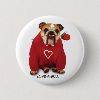 LOVE-A-BULL Button