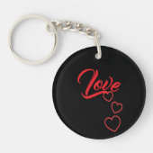 Love Acrylic Keychain Schlüsselanhänger (Vorderseite)
