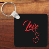 Love Acrylic Keychain Schlüsselanhänger (Vorderseite)