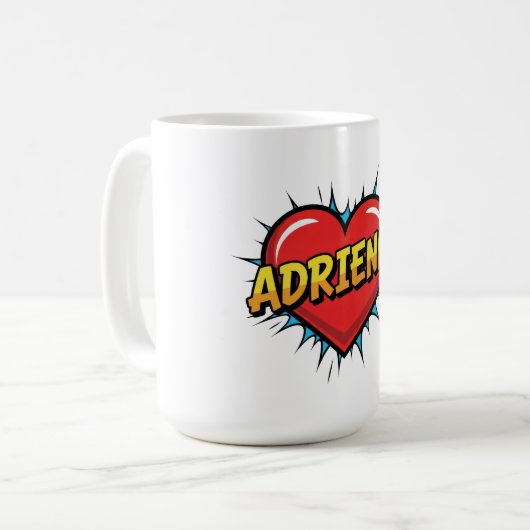 Love Adrienne Kaffeetasse (Vorderseite Links)