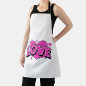 LOVE All-Over Druck Schürze (InSitu)