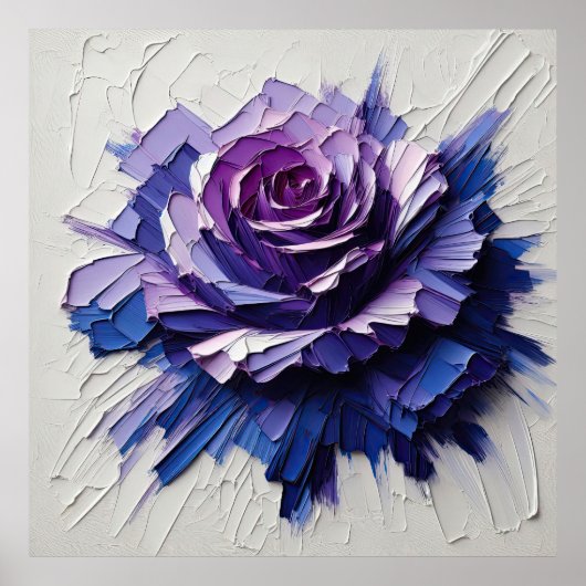 Love and Beauty: The Essence of Rose Art Poster (Vorne)