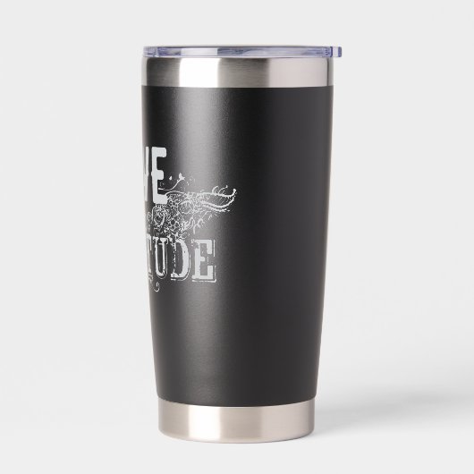 Love and Gratitude Travel Mug Thermobecher (Links)