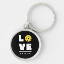 Love And Live Pickleball Sports Fan Custom Name