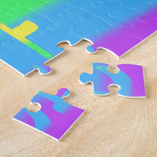 Love and Peace Rainbow Letters Puzzles (Seite)