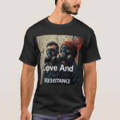 LOVE AND RESISTANCE Kafka Romantics Modern Graphic T-Shirt (Vorderseite)