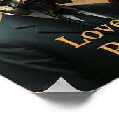 LOVE AND RESISTANCE Punjabi American Graphic Poster (Ecke)