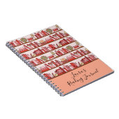 Love and Romance Bookshelf Reading Journal Notizblock (Rechte Seite)