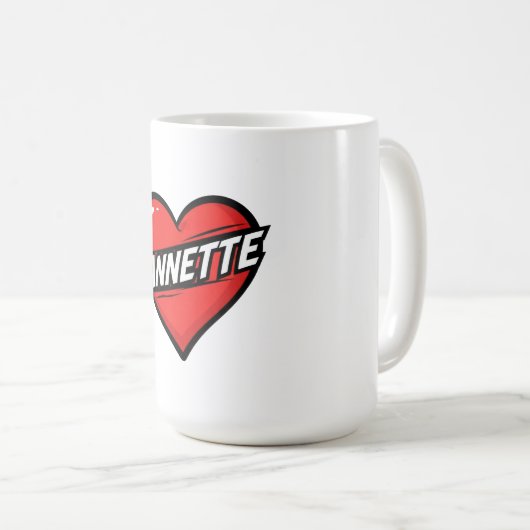 Love Annette Kaffeetasse (VorderseiteRechts)