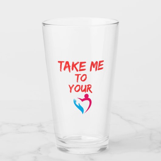 Love Arms Cup Glas (Vorderseite)