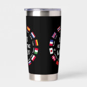 Love Around the World Languages  Thermobecher (Rechts)