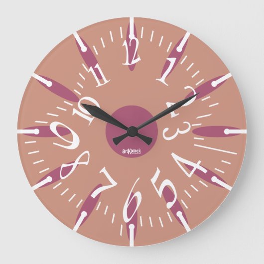 LOVE ART KLOCK DEFORMED DAKILIANO BY MASANSER GROßE WANDUHR (Vorderseite)