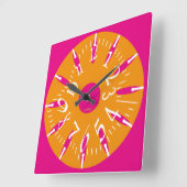 LOVE ART KLOCK DEFORMED DAKILIANO BY MASANSER QUADRATISCHE WANDUHR (Winkel)