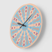 LOVE ART KLOCK TWENTY FOUR/TWELVE BY MASANSER GROßE WANDUHR (Winkel)