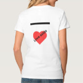 Love aside T-Shirt (Rückseite)