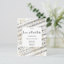 Love at First Bite Valentiine Einladung