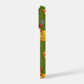 Love at First Slice - Pizza Meets Pineapple iPhone Hülle (Linke Seite)
