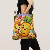 Love at First Slice - Pizza Meets Pineapple Tasche (Von Nahem)