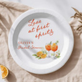 Love At First Spritz Bridal Shower Pappteller