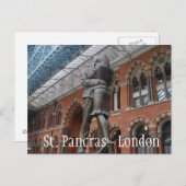 Love at St. Pancras - London Postkarte (Vorne/Hinten)