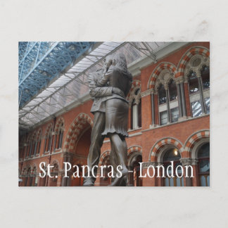 Love at St. Pancras - London Postkarte