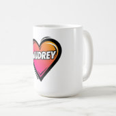 Love Audrey Kaffeetasse (VorderseiteRechts)