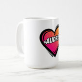 Love Audrey Kaffeetasse (Vorderseite Links)