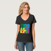 Love Autism Awareness T-Shirt (Vorderseite Vollansicht)