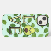 Love Avocado iPhone Hülle (Rückseite (Horizontal))