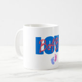 Love Baby Minimal mug Kaffeetasse (Vorderseite Links)