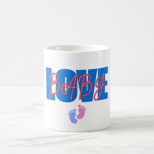 Love Baby Minimal mug Kaffeetasse (Mittel)