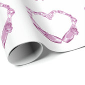 Love Ballet Geschenkpapier (Rolleneckpunkt)