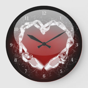 Love Ballet Large Clock Große Wanduhr