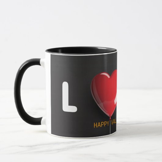 LOVE Balloon Mug Tasse (Links)