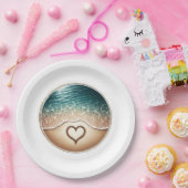 Love Beach Pappteller (Party)