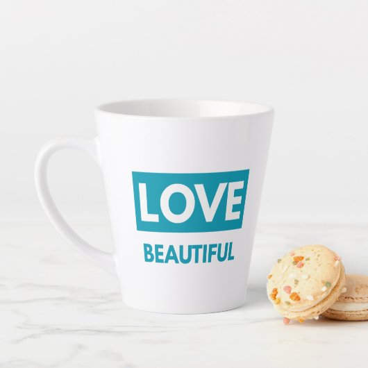 Love beautiful milchtasse (Beispiel)