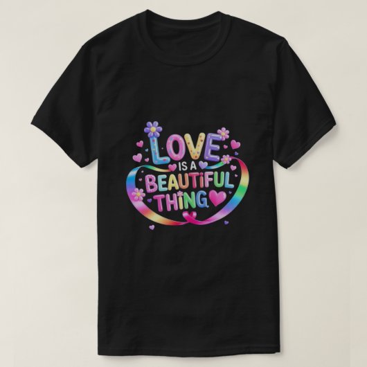 Love Beautiful T-Shirt (Design vorne)