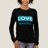 Love beautiful Tri-Blend shirt (Vorderseite)