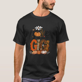 Love being called gigis Grandma gigi Halloween  T-Shirt