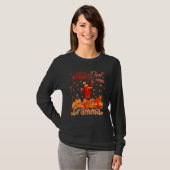 Love Being Gramma Thanksgiving Autumn Scarecrow Pu T-Shirt (Vorne ganz)