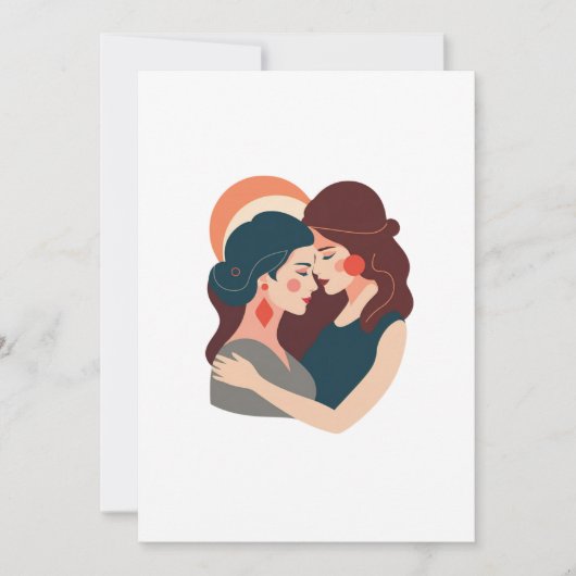 love between women einladung (Vorderseite)