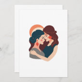 love between women einladung (Vorne/Hinten)