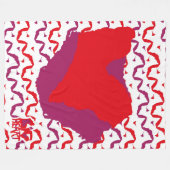 Love.Big heart/Corazon Grande love by Masanser pix Fleecedecke (Vorderseite (Horizontal))