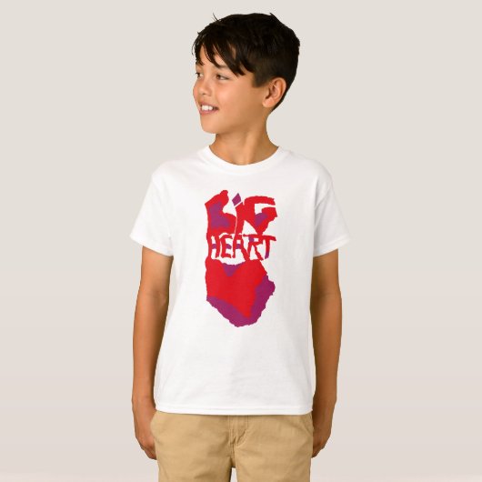 Love.Big heart/Corazon Grande love by Masanser pix T-Shirt (Vorne ganz)