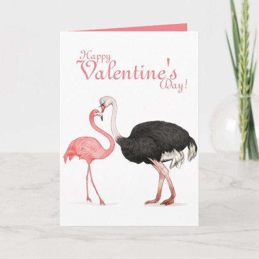 Love Bird Grußkarte Karte (Vorderseite)