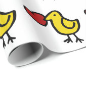 Love Bird mit einem Geschenkpapier (Rolleneckpunkt)