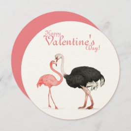 Love Bird Round Card Karte