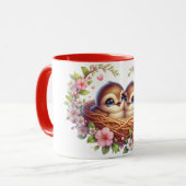 Love bird tasse (Vorderseite Links)