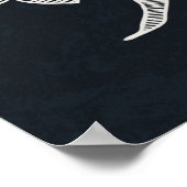 Love Bird Vines, Hochzeitsempfang Poster (Ecke)