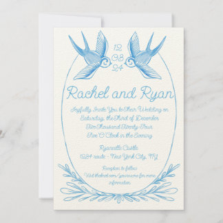 Love Bird Wedding Invite Einladung